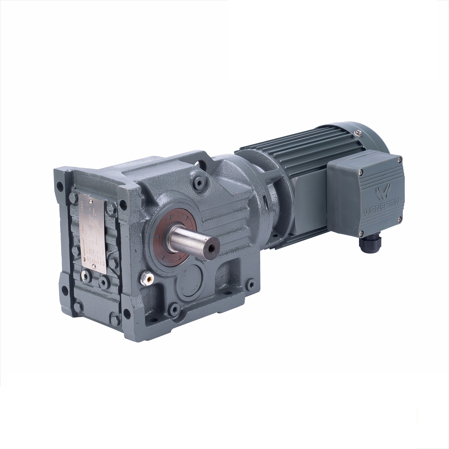 Wanshsin Helical Bevel Gear Motor K Series CCC Certified
