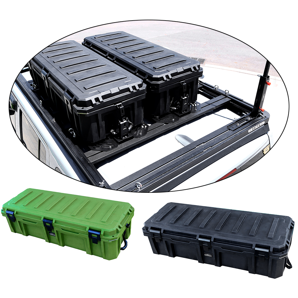 Stainless Steel Roof Rack Mounted Heavy Duty Tool Box Brackets Qingdao Landace Outside