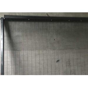 Galvanized PVC Coated Anti Climb Security Fencing 2M Width