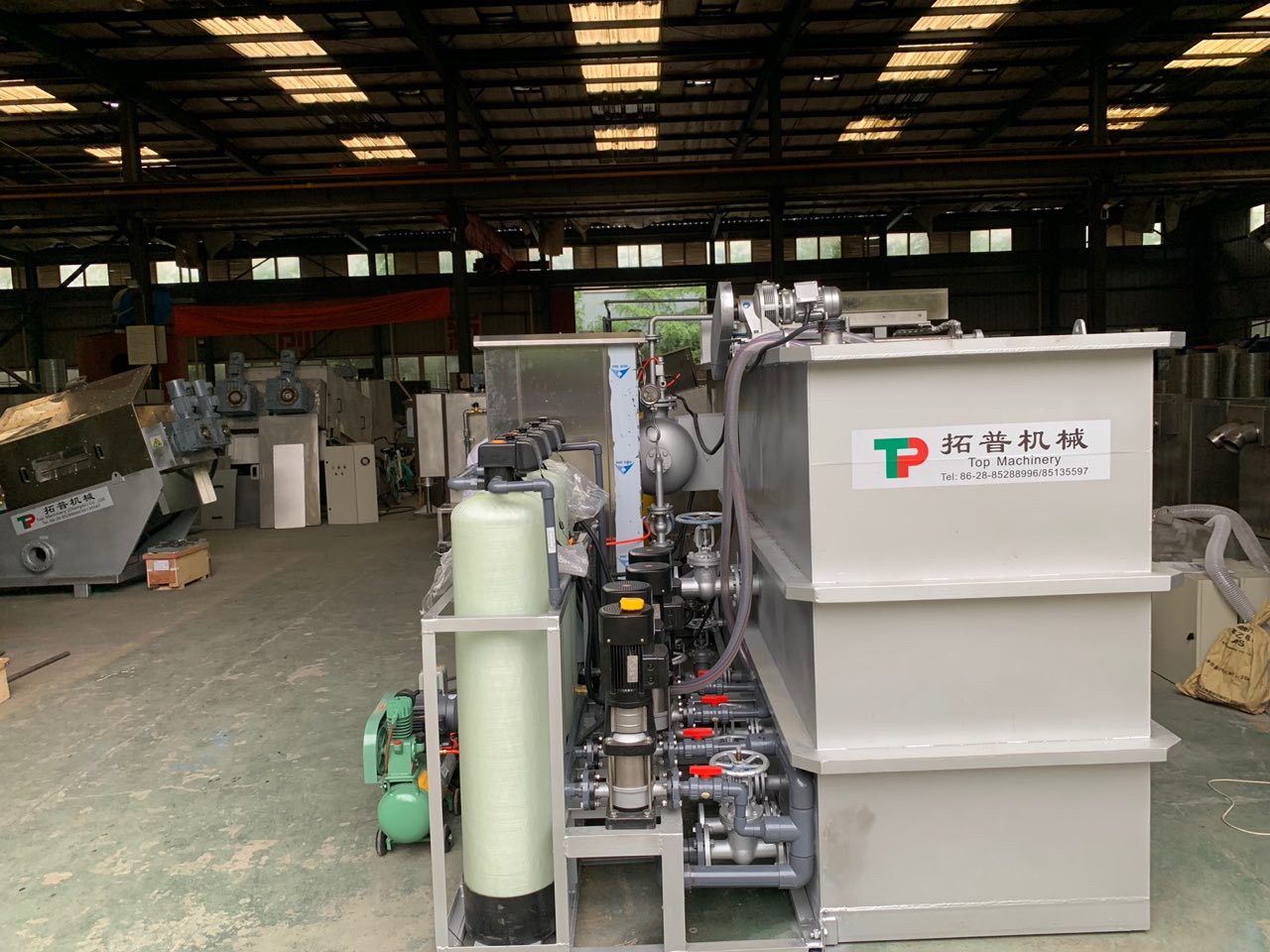 Revolutionary Dissolved Air Flotation System for Industrial Wastewater Treatment Plant
