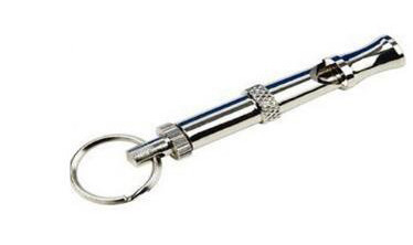 Stainless Steel Puppy Whistle Dog Training Products Adjustable Sound Key Training​