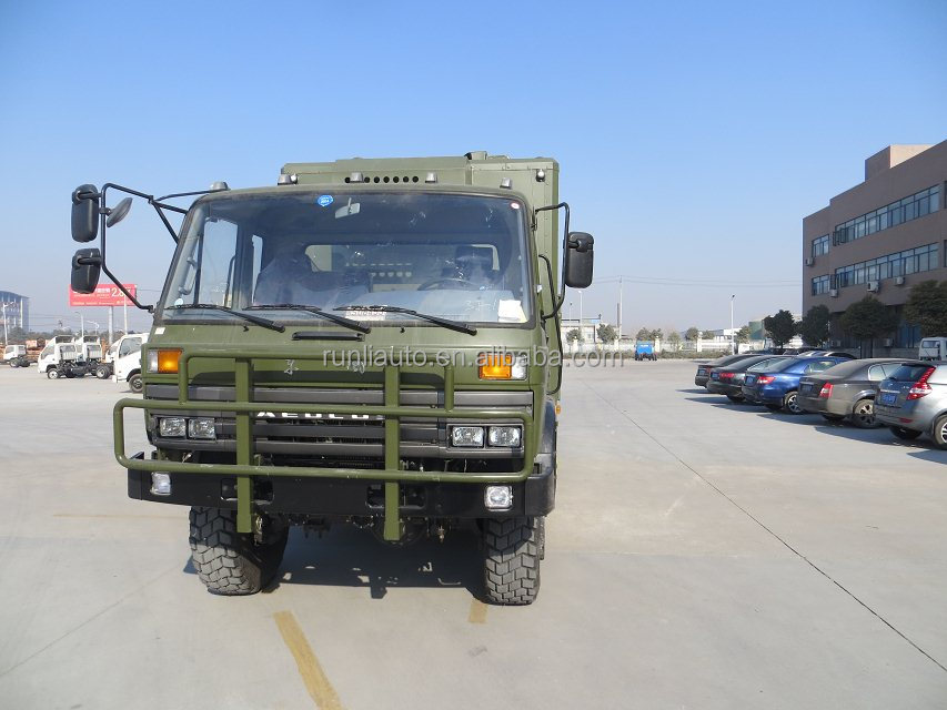 Dongfeng 6x6 All Driven Cargo Van Truck Mobile Food Truck GB17691-2005