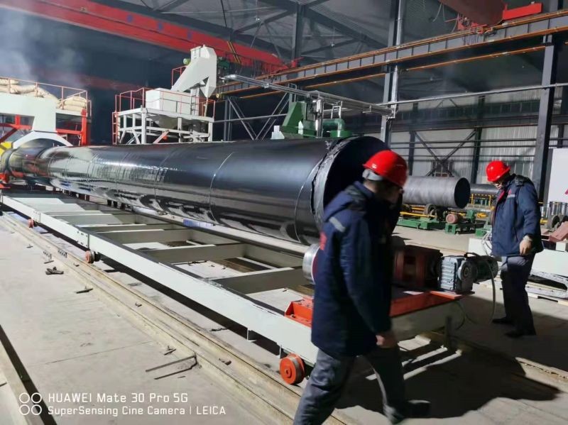 High Efficiency Steel Pipe Internal External Coating Machinery for Making 3lpe 2PE 2PP Fbe Epoxy Pipe