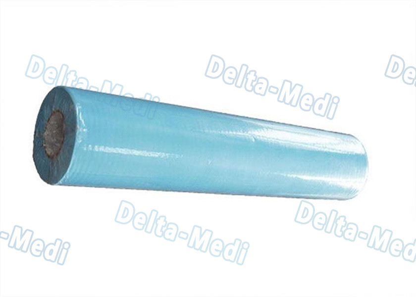 15gram - 60gram Disposable Bed Sheet Roll , Hospital Bed Paper Roll With Film