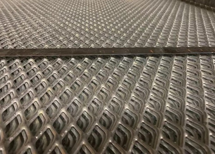 Flattened Stainless Steel Expanded Metal Sheet Corrosion Resistance