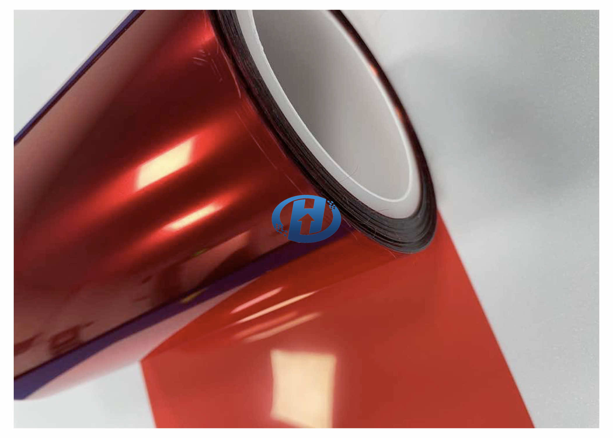 36 μm PET Red Non-Silicone Release Film for Labels Cellphone 3C industries
