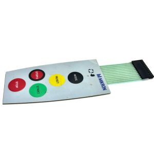 Small LED Light Custom Membrane Switches With Scratch Coating Polycarbonate