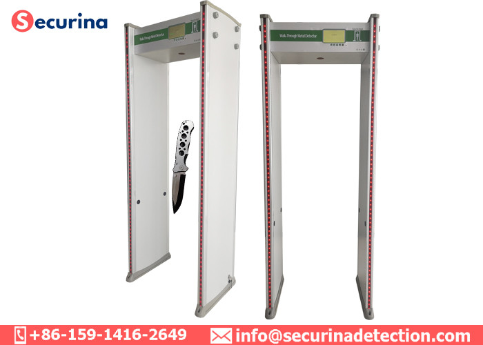 Anti Interference Airport Security Walk Through Gate , Full Body Metal Detector
