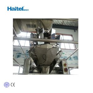 Snack Food 60bags/Min Vertical Weighing Packing Machine With Scale