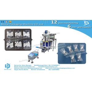 Automatic packing machine with counting function for metal hooks packaging