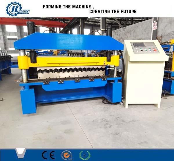 18-76-836 Galvanized Metal Roofing Panel Machine / Steel Corrugated Sheet Roll