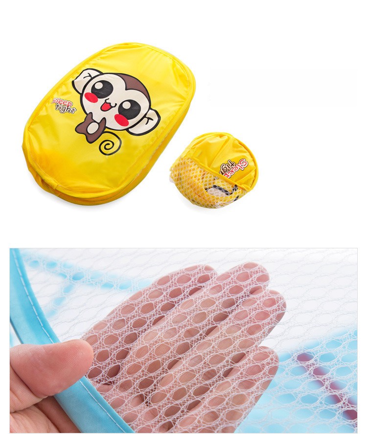 Nylon Woven Foldable Laundry Basket Mesh Pop Up Hamper
