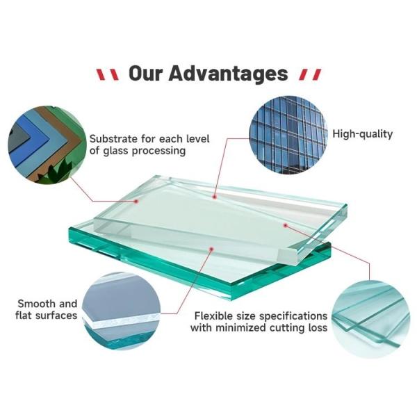 Colorful Lacquered Glass Kitchen Splashback Panel with Solid Structure and Single Glass