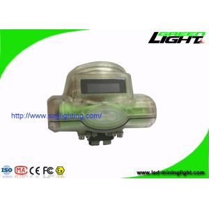 13000lux high brightnessTransparent Color LED Mining Light , 3.7V Mining Cap