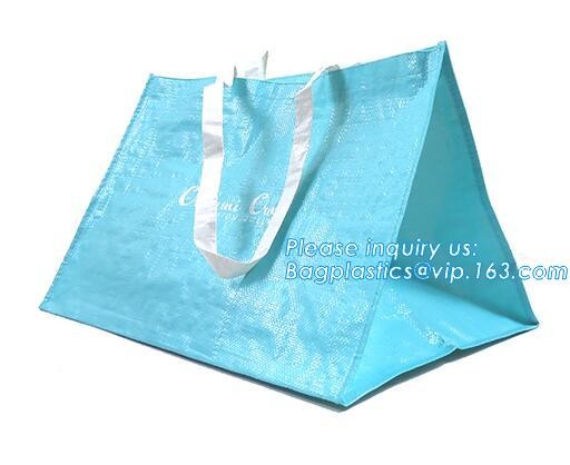 Custom Huge Luggage PP Woven Bag With Zipper Lock,PP Woven Shopping Bag,Factory customized cheap laminated pp woven shop