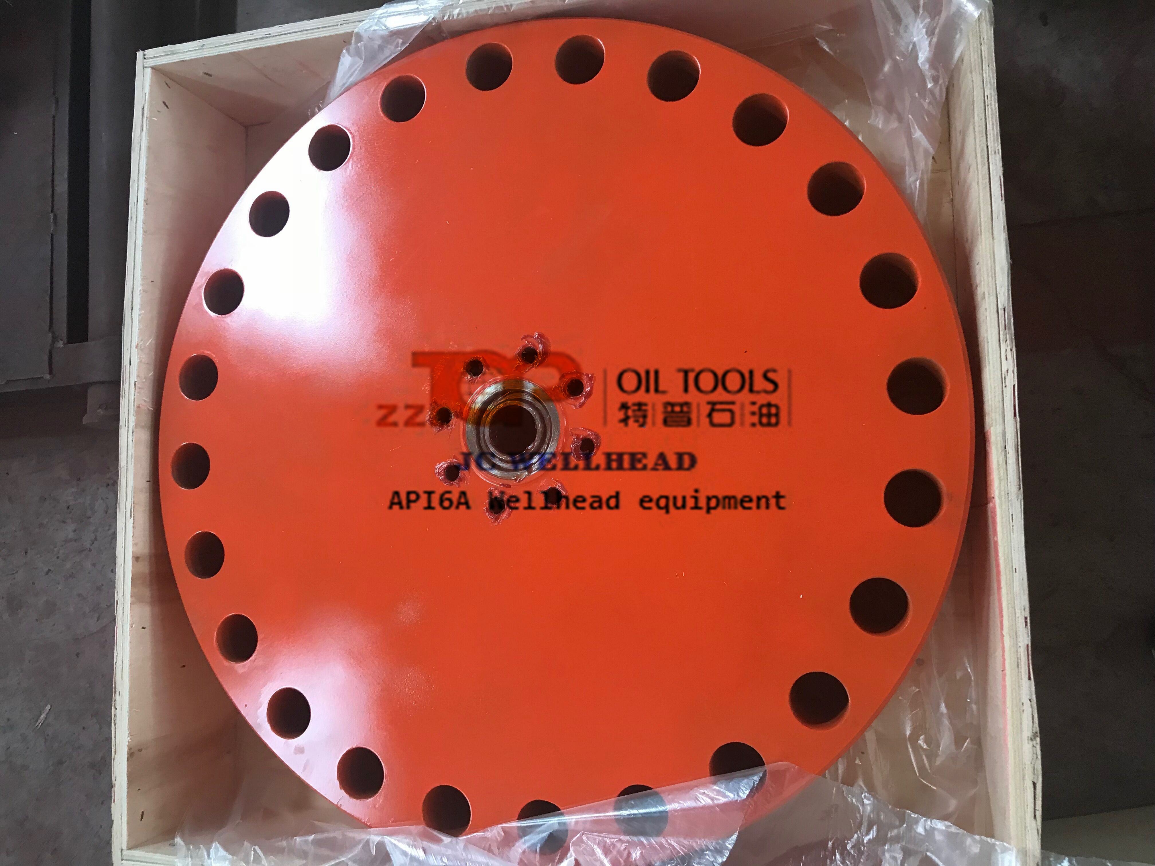 AISI 4130 Forging Wellhead Crossover Flange For Oil Well Drilling