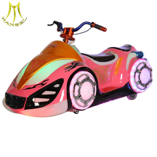 Hansel factory kids entertainment ride on battery power motorbike ride for