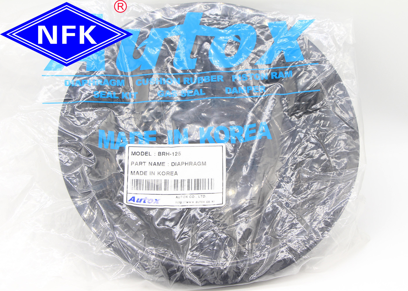 KOREA 20MPa BRH125 Pressure Rubber Diaphragm Seals Rubber Diaphragm BRH-125 Hydraulic Breaker