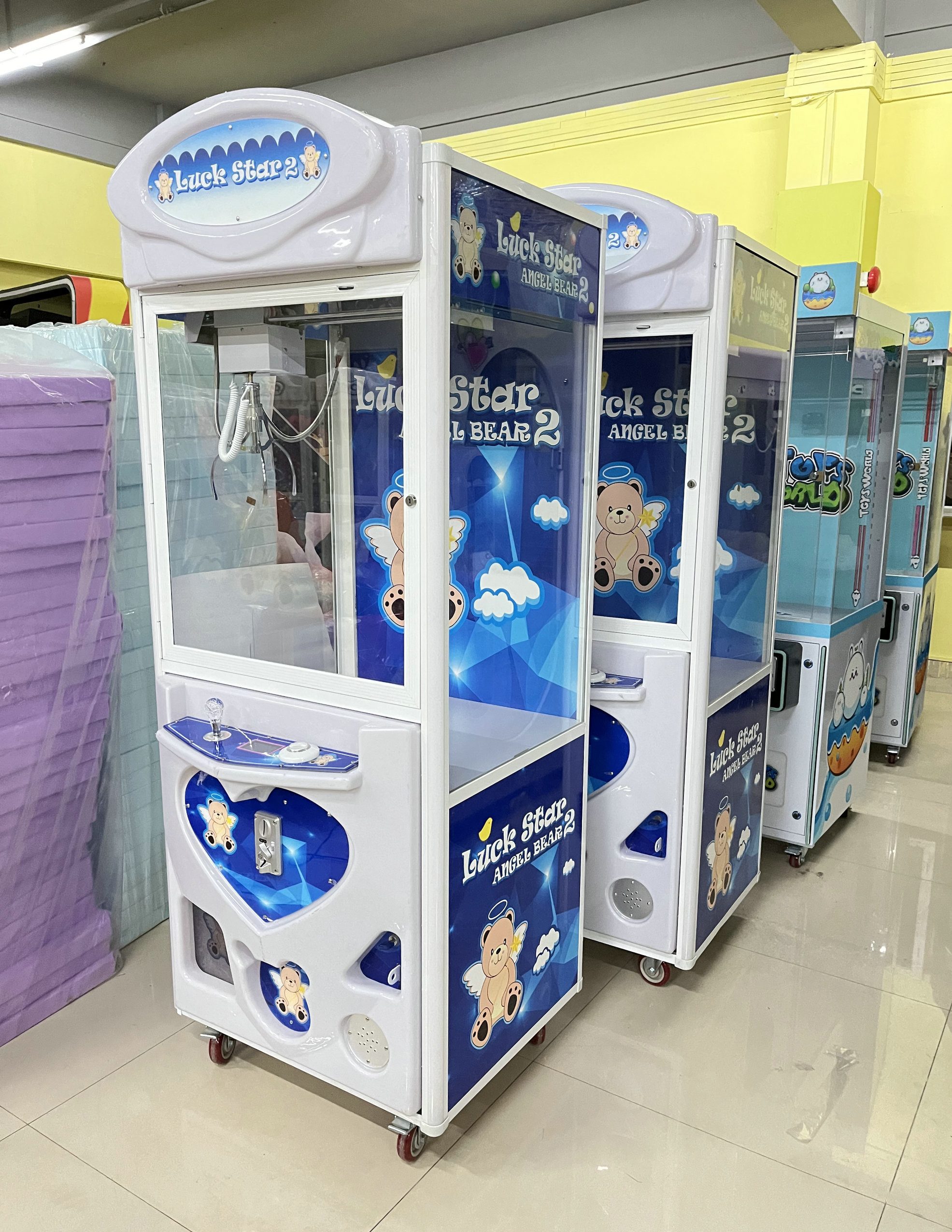 7 Inch Lucky Star Prize Vending Machine Crane Claw Machine