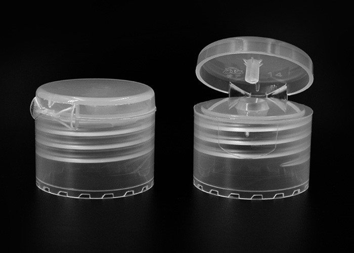 PP Plastic Flip Top Cap Dispenser Smooth Easy Open For Shampoo Bottles
