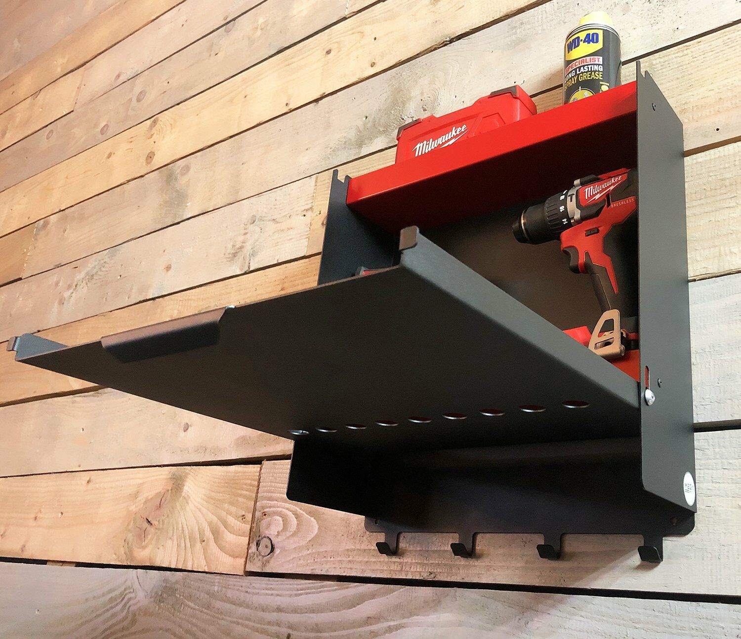 Organize Your Van with Workshop Storage Cabinet Unit and Pegboard Power Tool Organizer