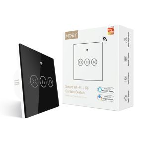  Wireless Remote Curtain Switch WiFi RF 2/3 Way Curtain motor Accessories with Remote Control Wall Touch Switch Tuya Smar Manufactures