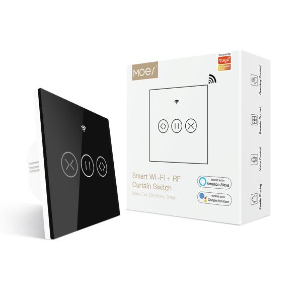 Wireless Remote Curtain Switch WiFi RF 2/3 Way Curtain motor Accessories with