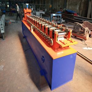 Low Noise Small Rolling Shutter Forming Machine For Shutter Slat With PLC
