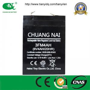 Electric Scale Battery 6V4AH Sealed Lead Acid Battery, VRLA/AGM/Mainenance Free/UPS Battery Manufactures