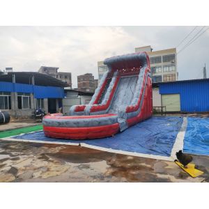 9.6x4x5.4m Commercial Inflatable Slide Bouncy Games Logo Printing