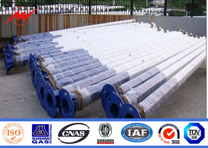 Cast Aluminum Street Light Pole 5-15m 132KV Traffic Control Signs Customized Color