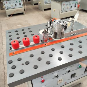 Mini Size Semi Automatic Edge Banding Machine Woodworking Manual Edge Bander