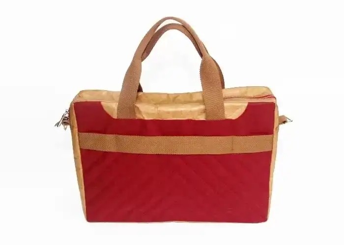 Eco Reusable 15 Inch Washable Paper Bag tyvek paper Laptop Briefcase Tote OEM