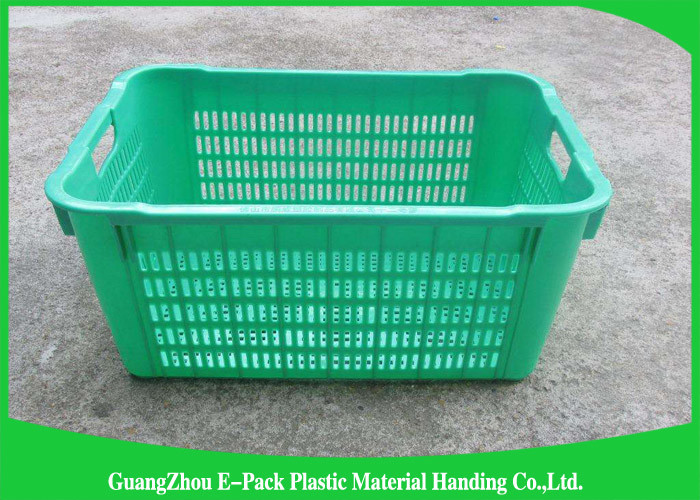 Durable Plastic Food Cratest Medicine Transpor PE Material Environmental Protection