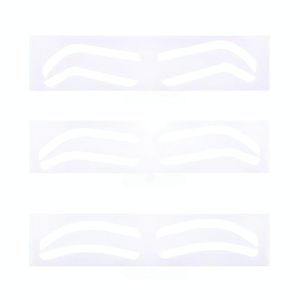 China Disposable Plastic Auxiliary Paste Template for Eyebrow Airbrush Tattoo Essential for Permanent Makeup on sale