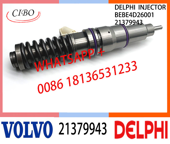 21379943 BEBE4D26001 Fuel Diesel Injector 21379943 BEBE4D26001 E3.18 for VOL PENTA MD13 900 TIER3 MARINE