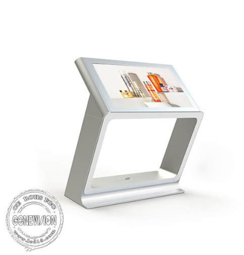 Quality Capacitive 10 Points Touch Screen Monitor Kiosk High Sensitivity Information Inquiry Table 55'' for sale