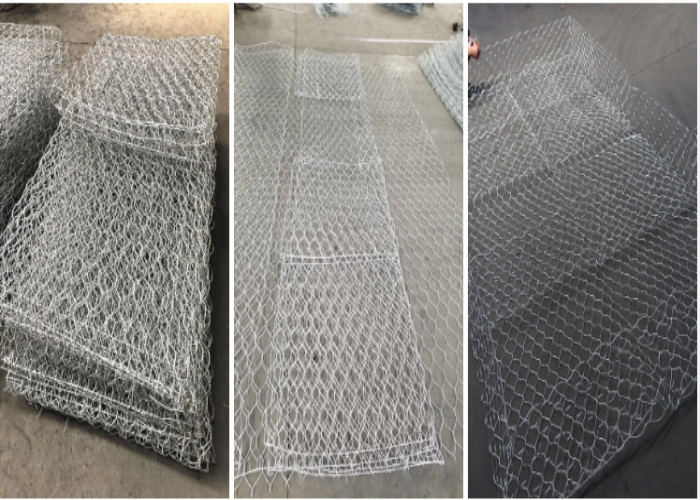 Reinforced 80mm x 100mm 3.2mm Gabion Fence Panels