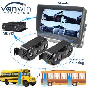 AI MDVR People Counting Camera Bus Passenger Counter MDVR With Bus People
