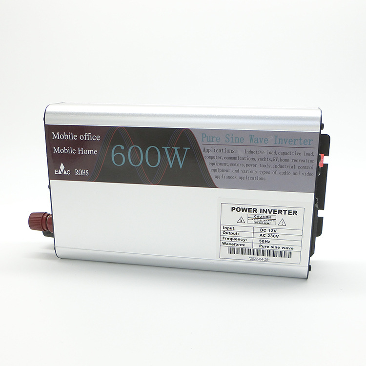Dc To Ac Step Up Power Inverter 1000W Inverter Pure Sine Wave 12V To 220V 600W Power Inverter Pure Sine Wave