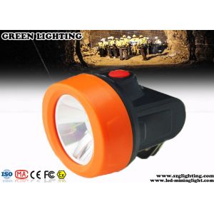 Waterproof Miners Cap Lamp , Explosion Proof Mining Hat Light with USB Charger