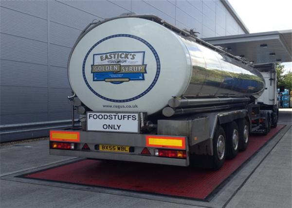3.5*21m Size Commercial Truck Scales Anti Corrosion Painting Surface ISO9001