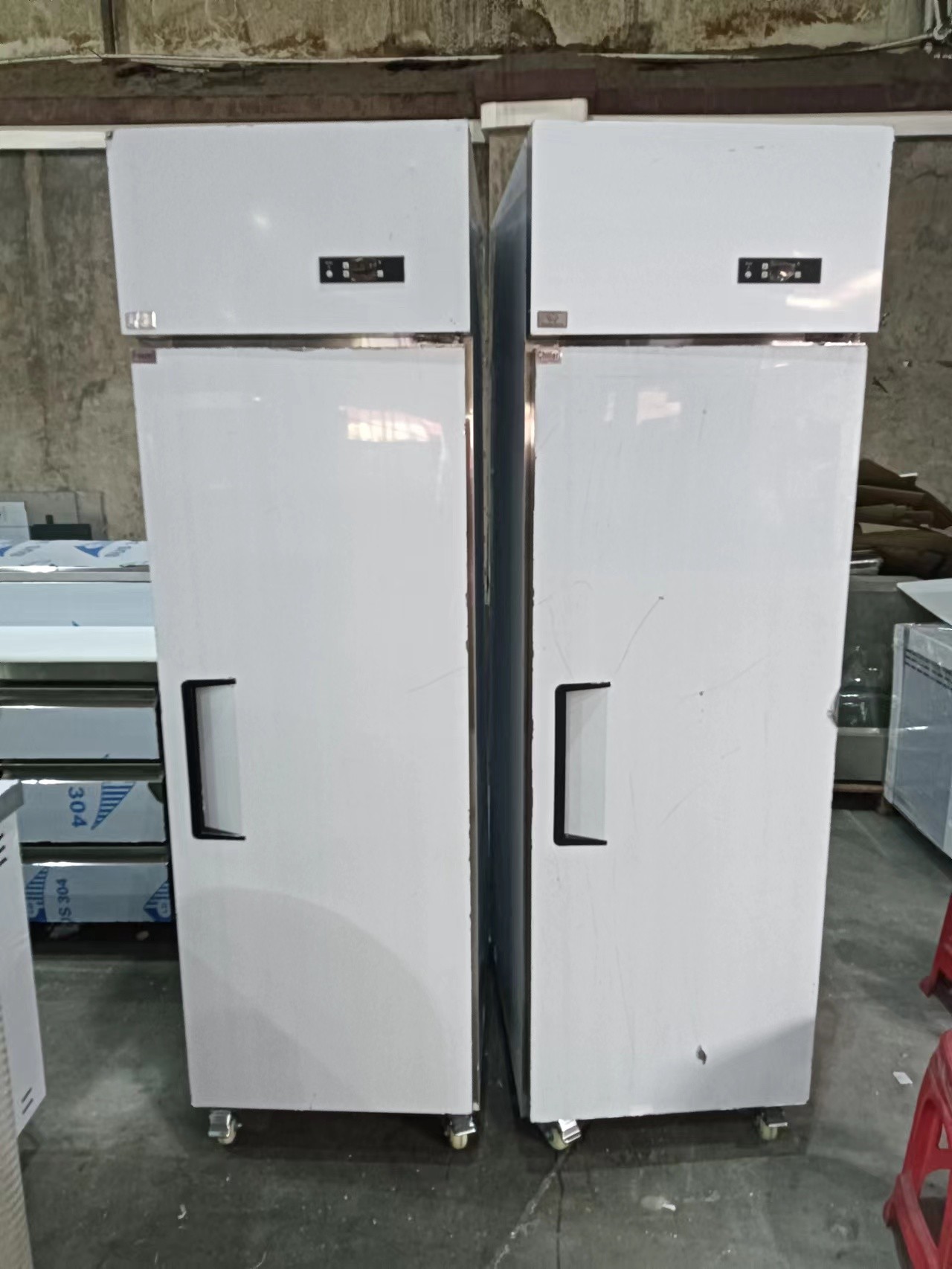 Commercial Upright Fridge Stainless Steel Refrigerator For Restaurant