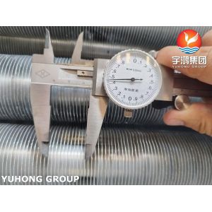 China ASTM A249 TP304L L Type Finned Tube With AL1060 Fins For Waste Heat Recovery Units on sale