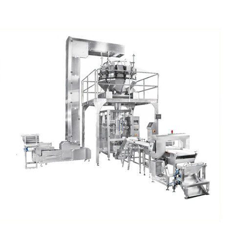 China 2.5L PLC Multihead Weigher Packing Machine 32 Heads 70WPM For Vegetable on sale China 2.5L PLC Multihead Weigher Packing Machine 32 Heads 70WPM For Vegetable on sale