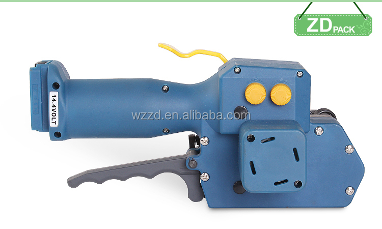P323 Battery Rechargeable Poly Band Pallet Strapping Machine For Pallet Packaging System