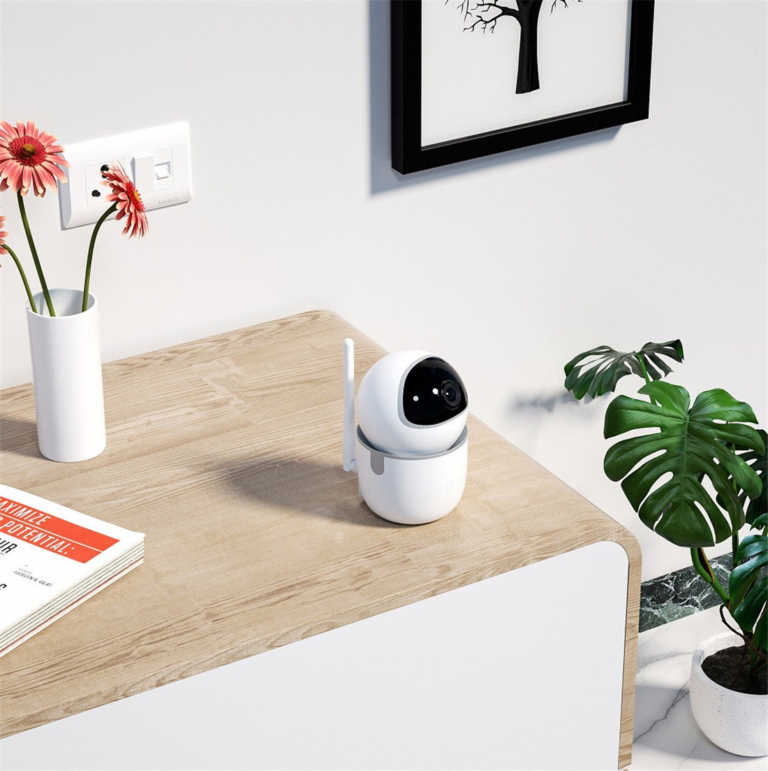 HD 3MP IP Wireless Wi-Fi Smart Camera Night Vision With Speaker Motion Baby Monitoring Home Security