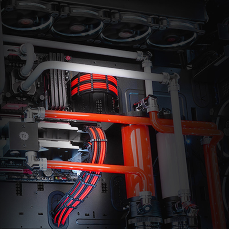 TESTING Braided Sleeved Power Supply Extension Cable