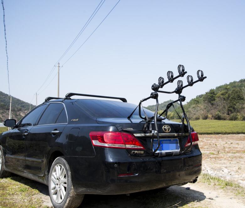 Universal Rear Mounted 4 Bicycle Rear Bike Carrier Hitch Car Bike Carrier Rack