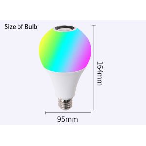APP Control Bluetooth Music Light Bulb 6500K 10000H Life Span